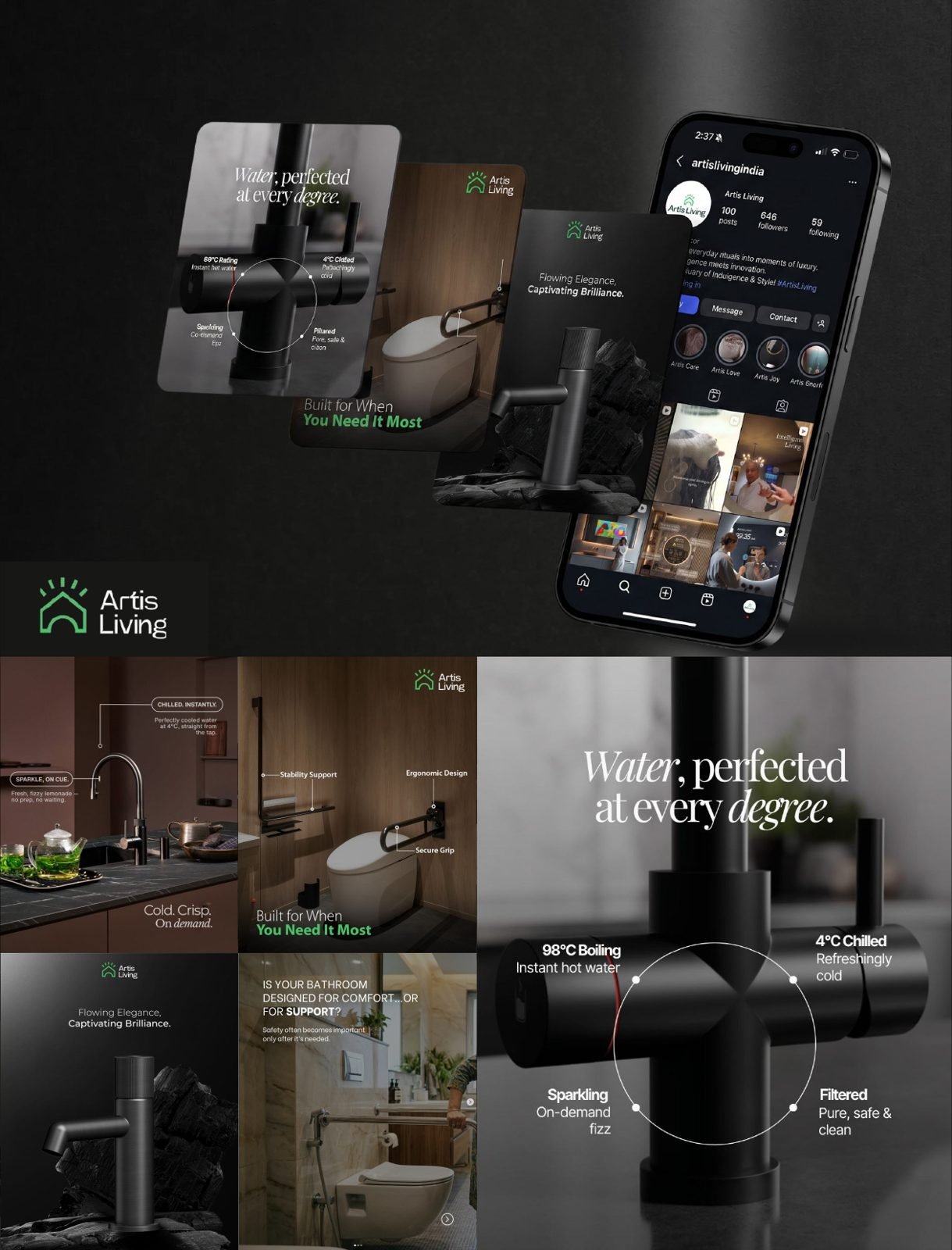 Artis Living campaign